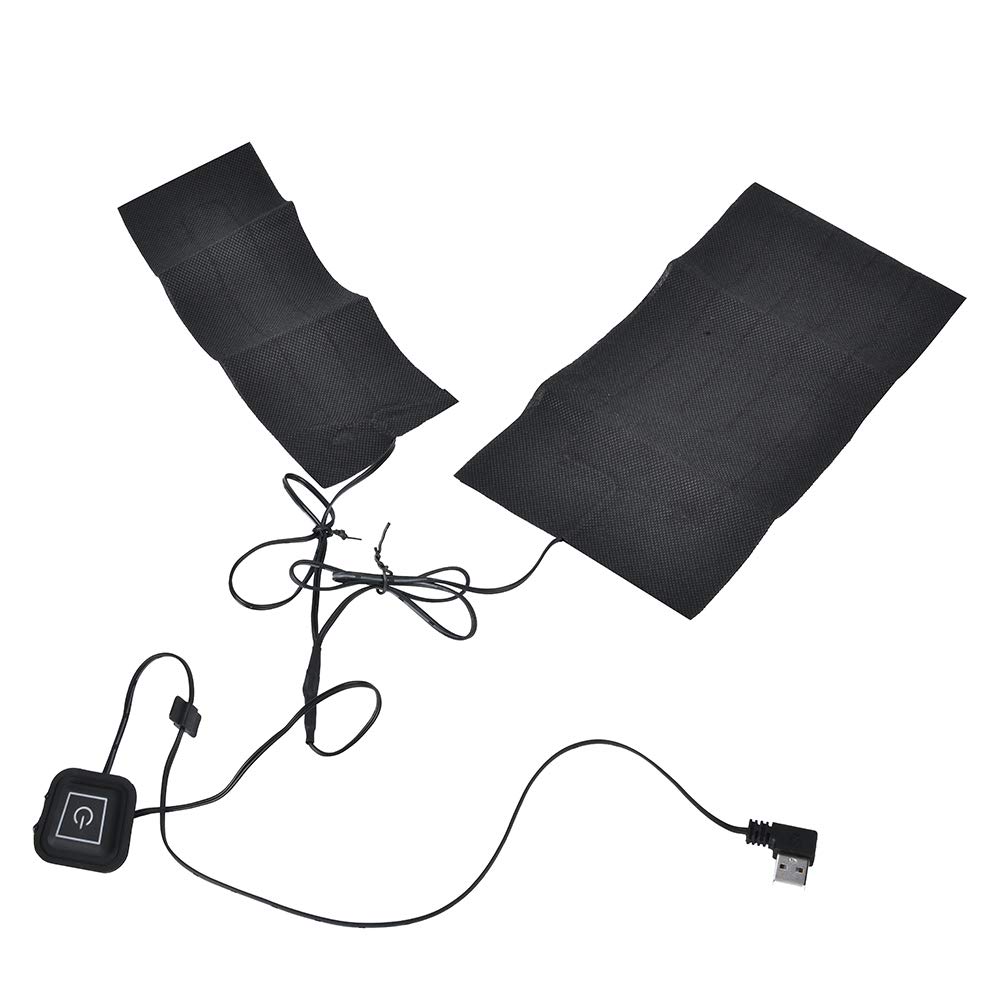 Zestaw 2 w 1 z podgrzewaną kurtką elektryczną USB 5 V 2 A i regulacją temperatury