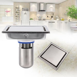 Grille De Siphon De Sol En Inox 304 - Diamètres 40 à 110 Mm - Antiglisse, Anti-blocage - Pour Balcon, Terrasse, Salle De Bain