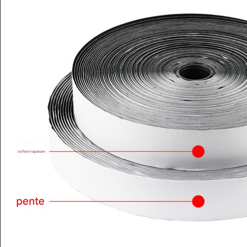 Velcro auto-adhésif double face, 20 mm x 10 m, adhérence ultra forte, convient pour les cadres photo, les moustiquaires, noir - 3