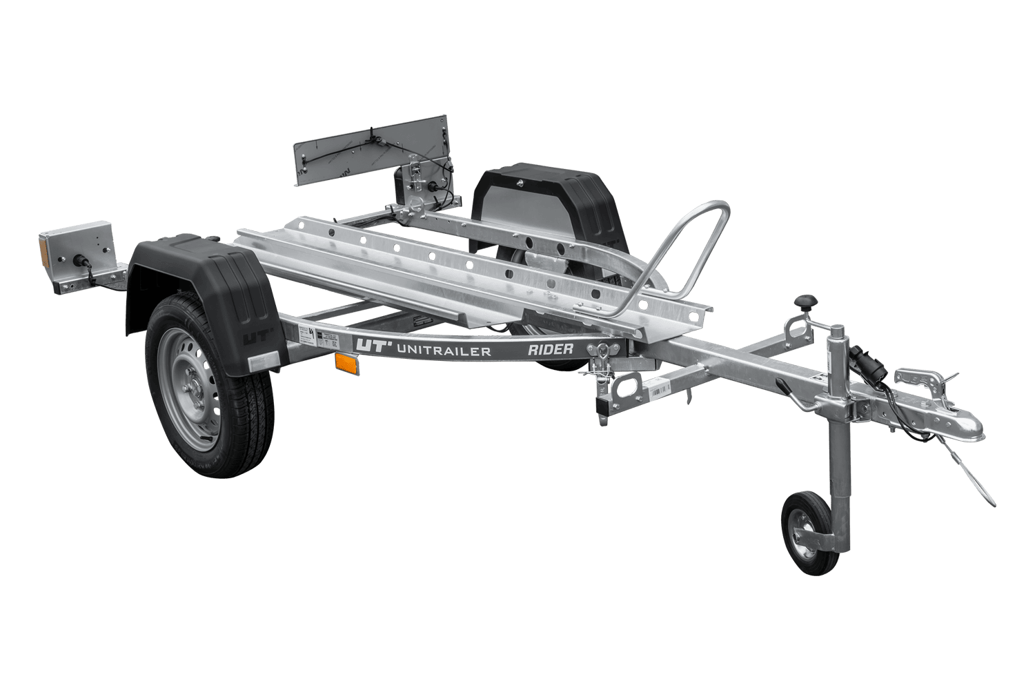 Przyczepka motocyklowa 225x111 UNITRAILER RIDER 1 DMC 450 kg