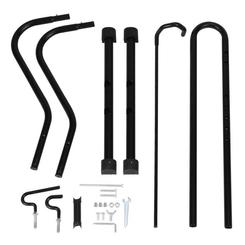 2 suportes de chão verticais para bicicletas 3 funções para pendurar, ajustar horizontal e verticalmente Suporte para bicicletas de 20 a 29 polegadas - 4