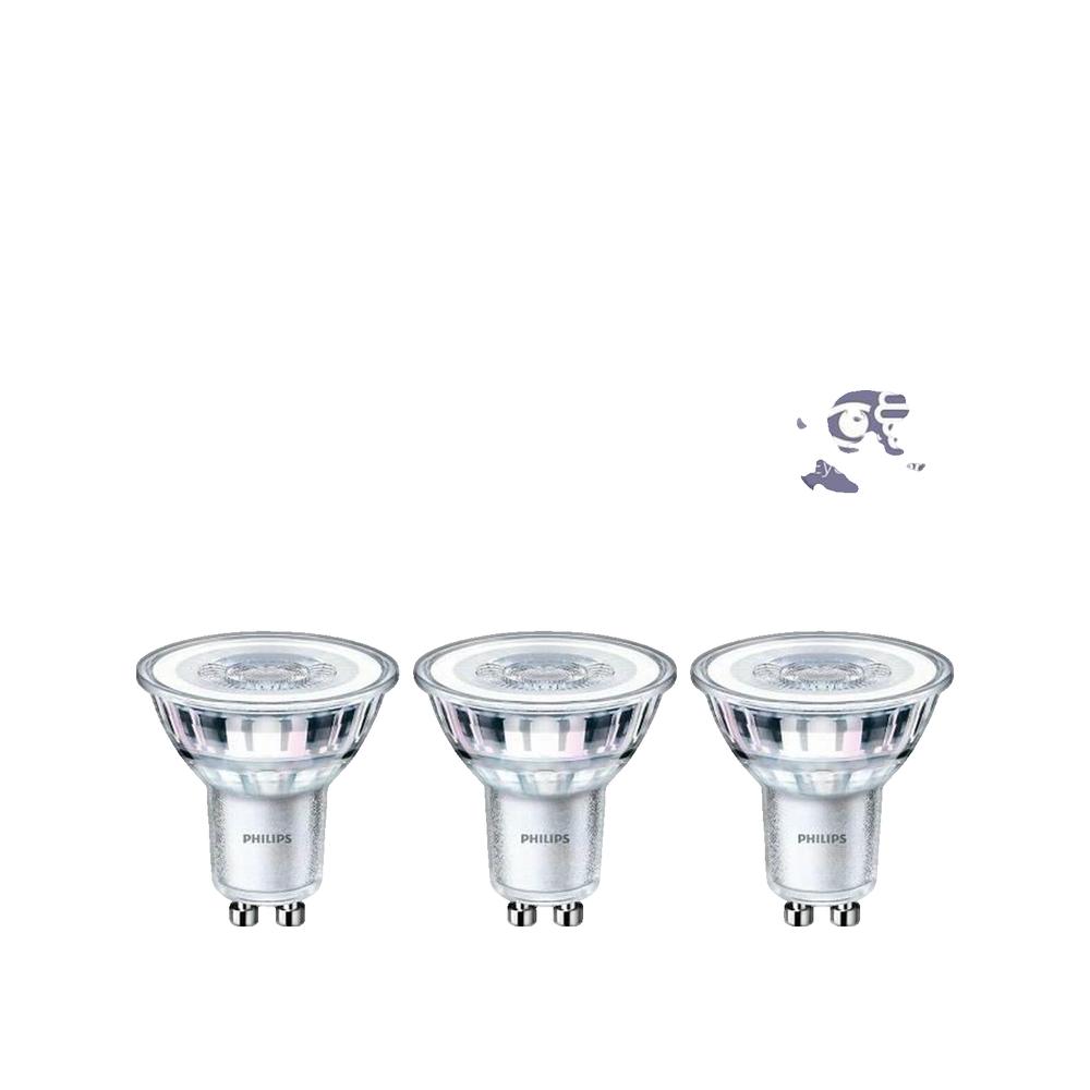 Philips Lighting 77611400 Led Cee 2021 F (a - G) Gu10 4.6 W = 50 W Blanc Chaud (ø X L) 50 Mm X 50 Mm 3 Pc(s) - 2