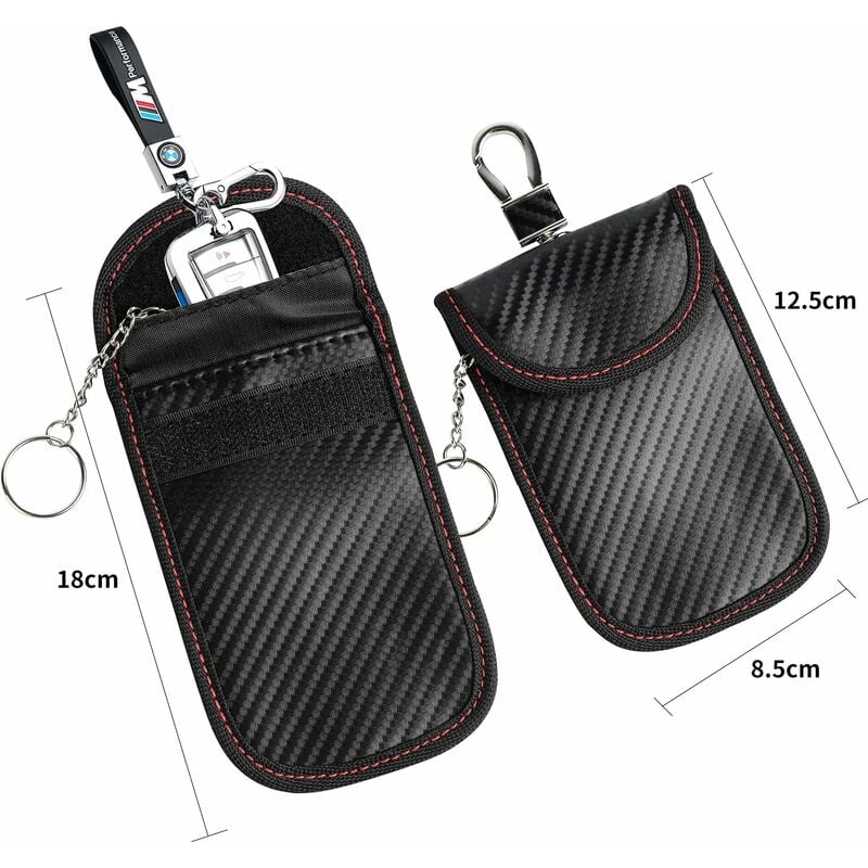 Set antifurto RFID per chiavi auto con custodia RFID scatola blocco del segnale per protezione sicurezza della chiave del telecomando Keyless contro | Leroy Merlin