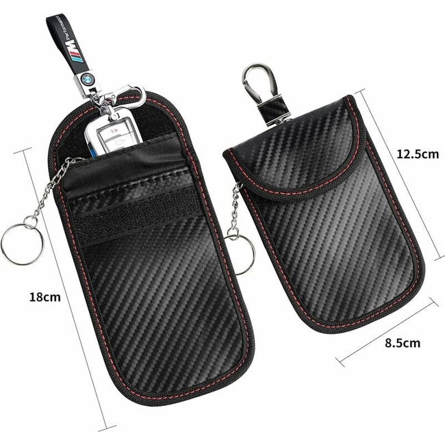 Set antifurto RFID per chiavi auto con custodia RFID scatola blocco del segnale per protezione sicurezza della chiave del telecomando Keyless contro | Leroy Merlin Set antifurto RFID per chiavi auto con custodia RFID scatola blocco del segnale per protezione sicurezza della chiave del telecomando Keyless contro | Leroy Merlin