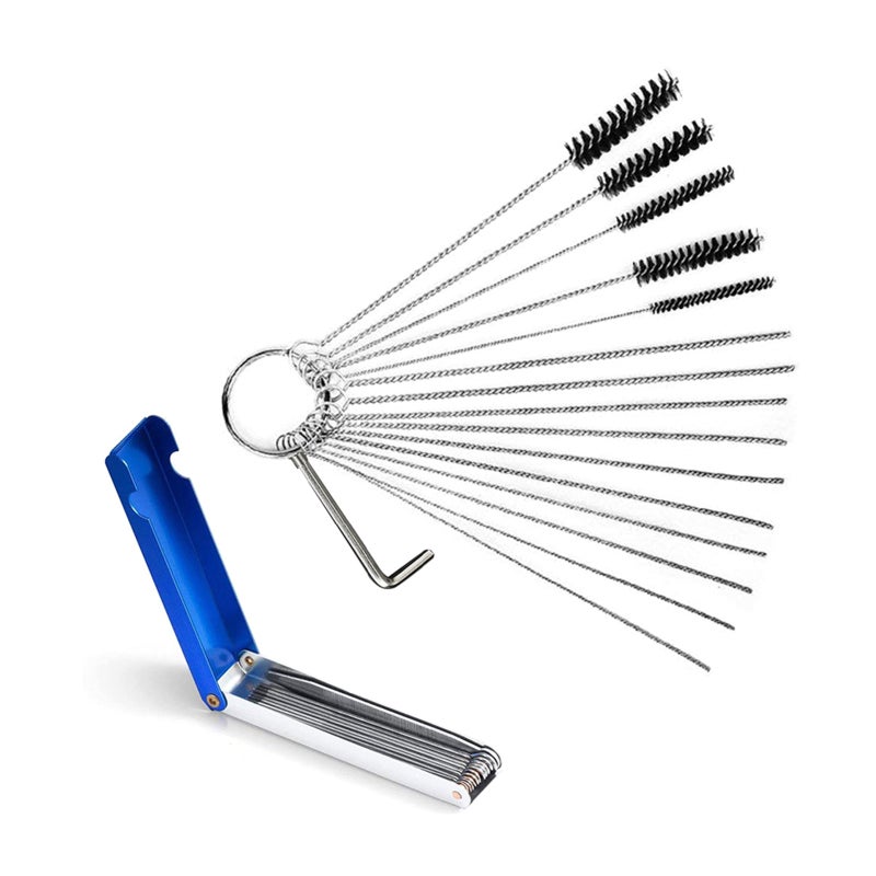 Jeu De 11 Brosses De Nettoyage McCulloch MC1245 - Nylon Et Fil - Pour Nettoyeur Haute Pression
