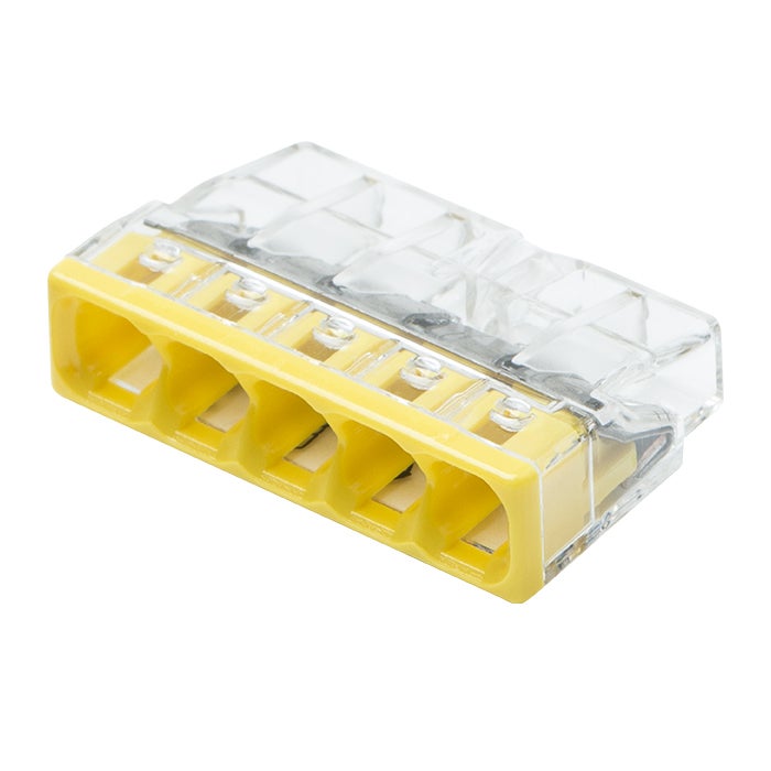 WAGO Lot De 100 Ini Bornes De Connexion Rapide S2273 Orange Pour Fils