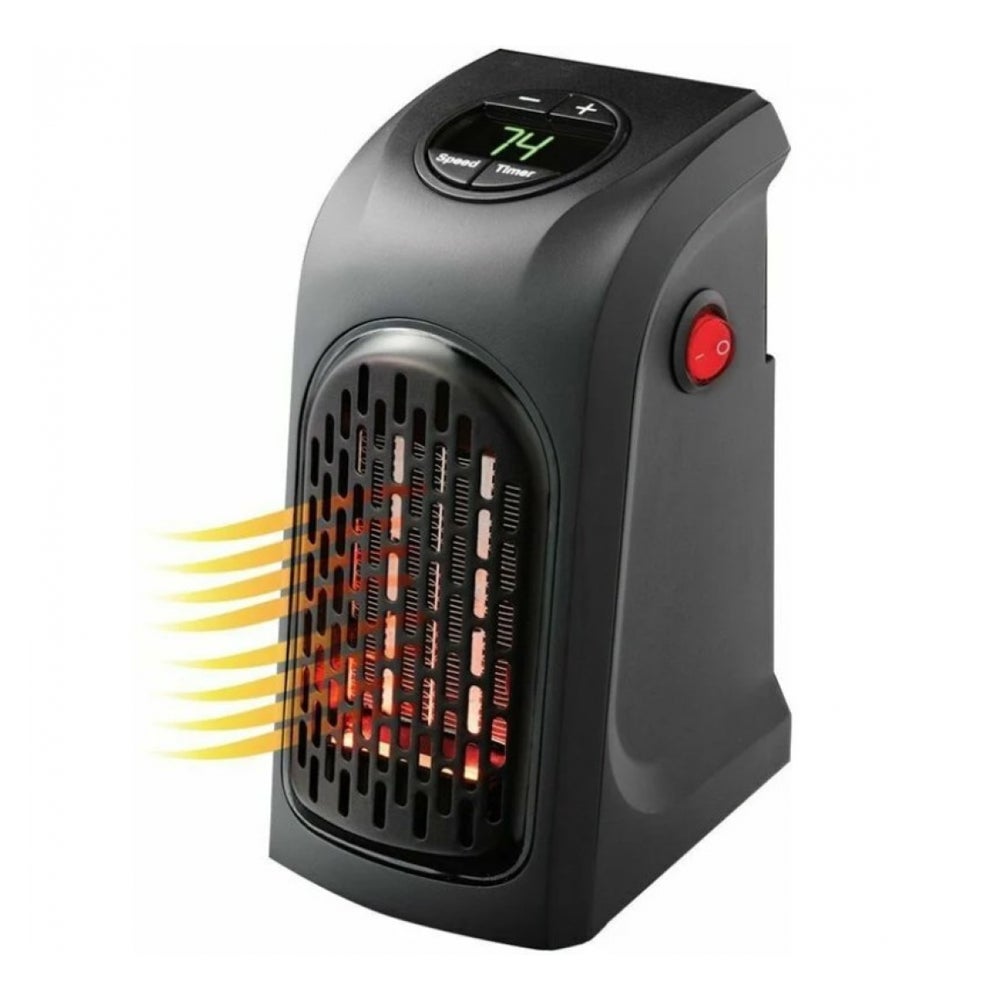 Grzejnik bezprzewodowy - Regulowany termostat - Ogrzewa pomieszczenie w kilka minut - 400 W