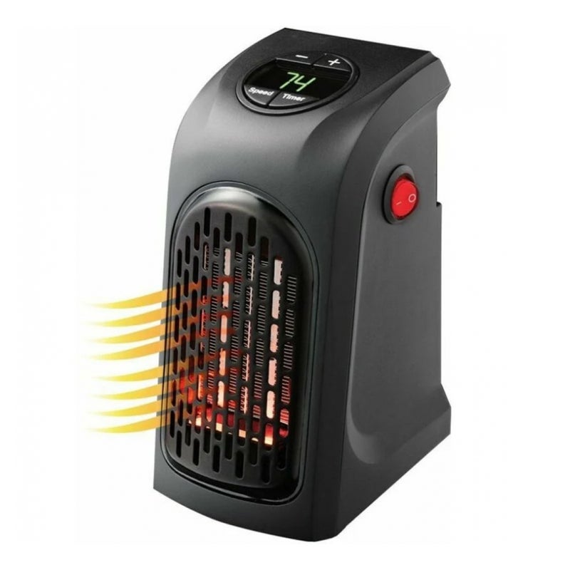 Grzejnik bezprzewodowy - Regulowany termostat - Ogrzewa pomieszczenie w kilka minut - 400 W