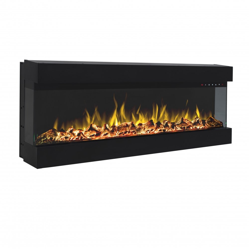 CHIMENEA ELÉCTRICA ENCASTRABLE 3D - MILANO 60 - 3