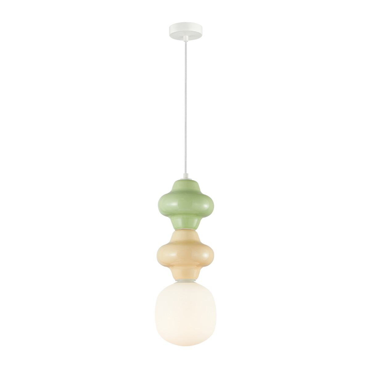 Lampa wisząca LATERA żółta 1 x E14 x 40W wym: 120 x 18 x 18 cm Italux