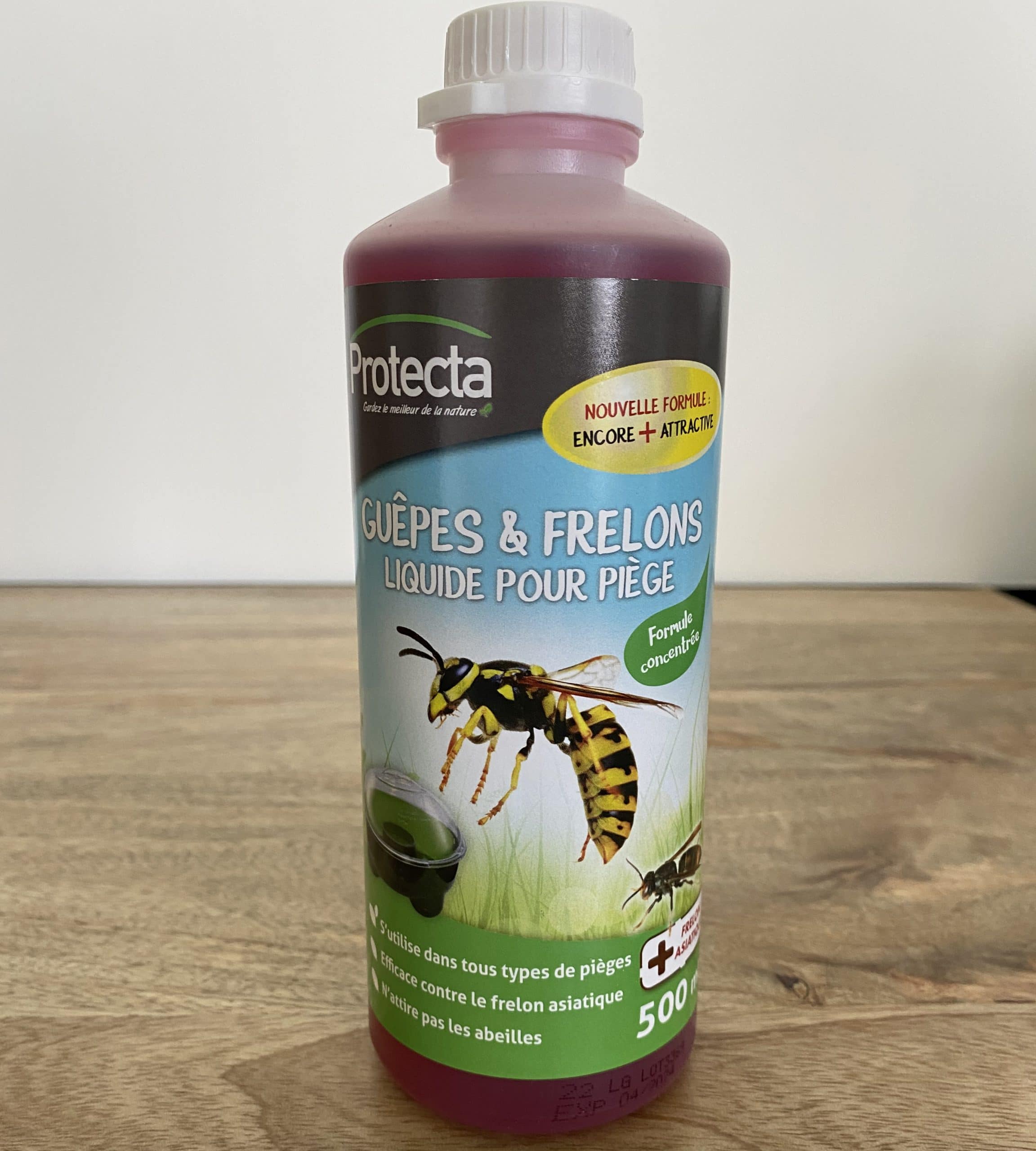 Piège à guêpes et frelons bicolore 2.4 litres Protecta - 5