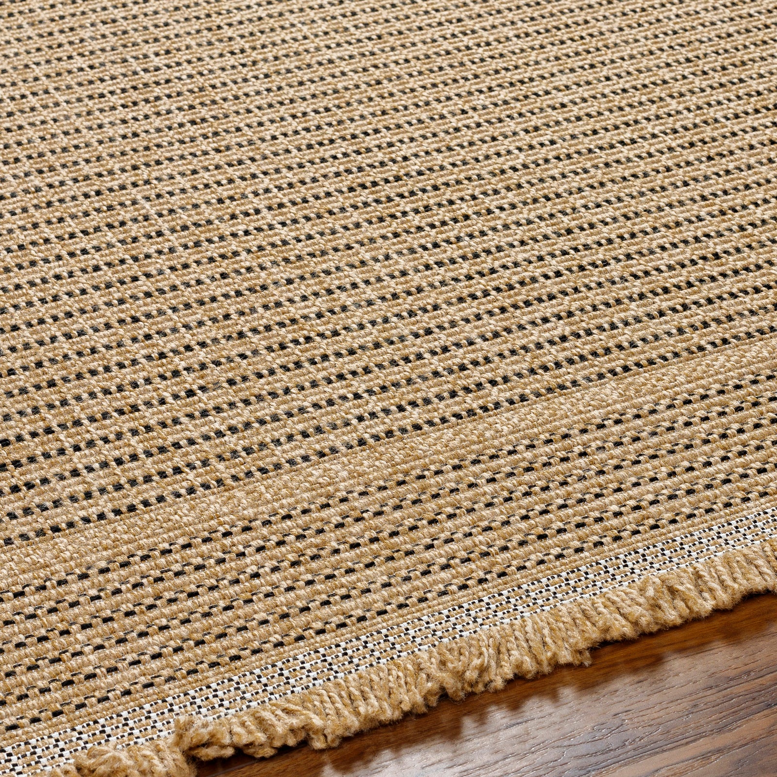 LIVABLISS Tapis d'Extérieur/Intérieur Aspect Jute Beige/Noir 160x213 cm Mindy - 3