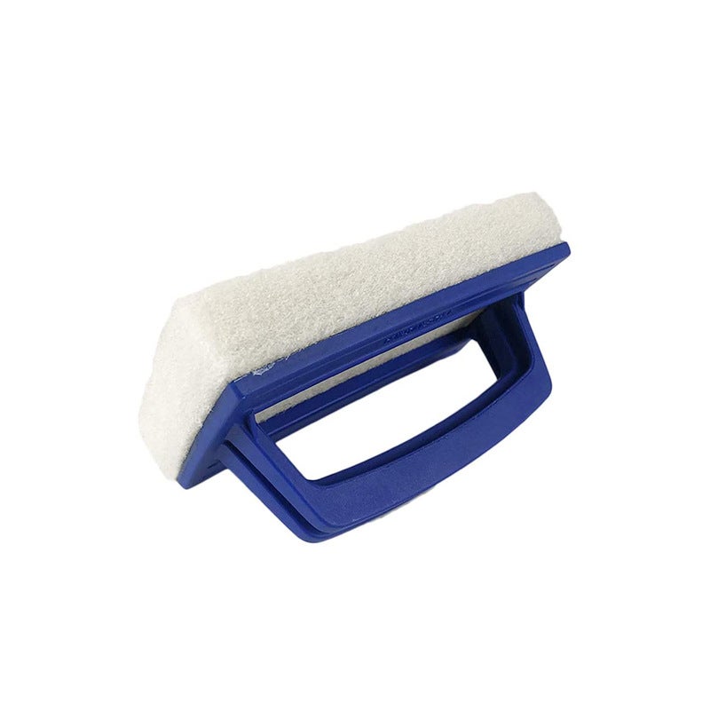 2 Eponges Magiques Piscine Avec Poignée - Éponge Nettoyage Spa, Petite Piscine, Baignoire Anti-Rayure Bleu Durable