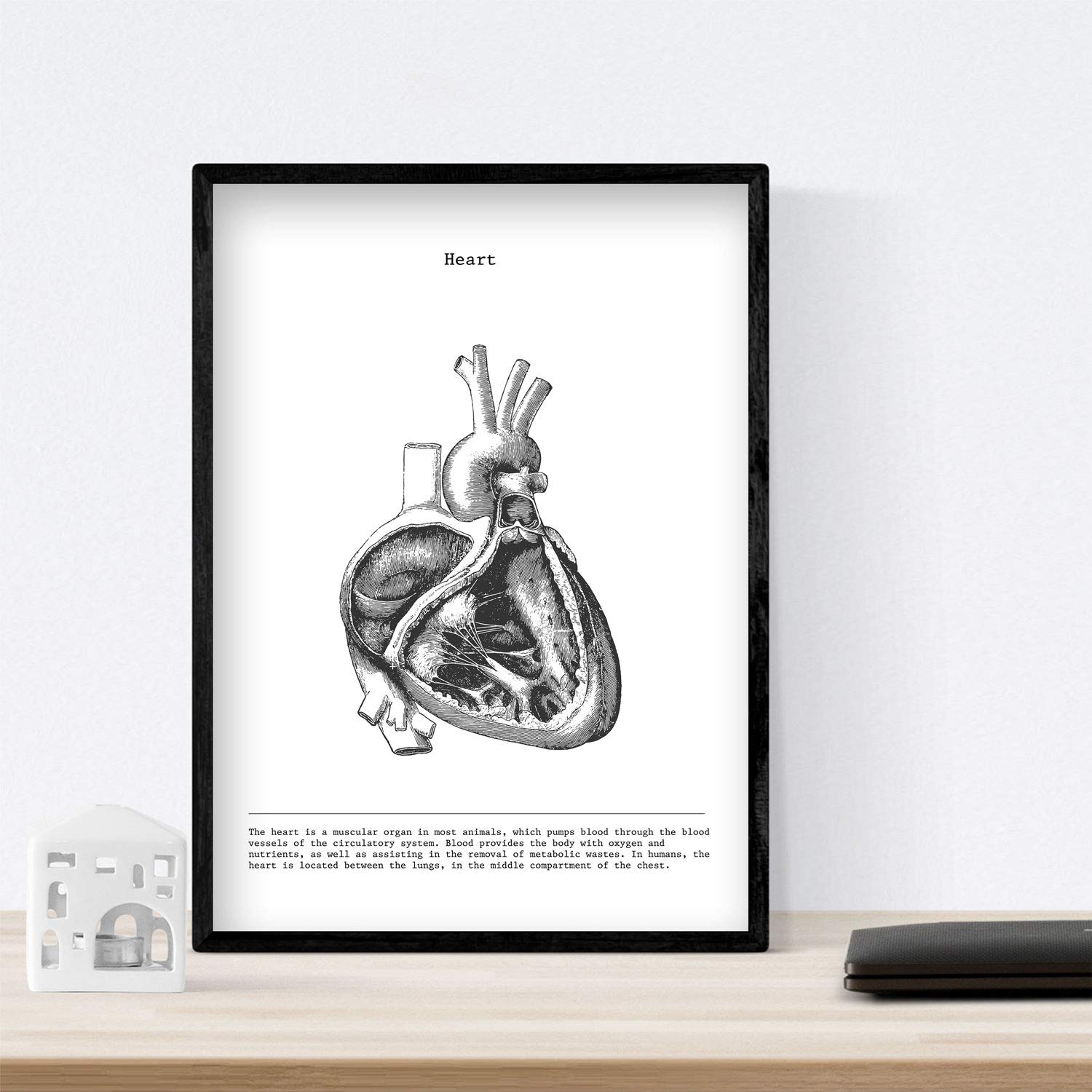 FSLEOVN Set Di 3 Poster Da Parete, Con Linee Astratte, Senza Cornice, In Bianco E Nero