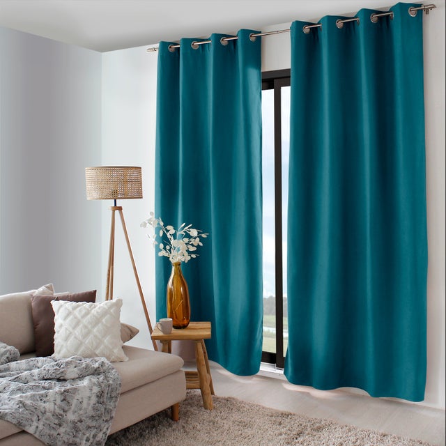 Tissu taffetas Saba bleu ciel 051 Jab