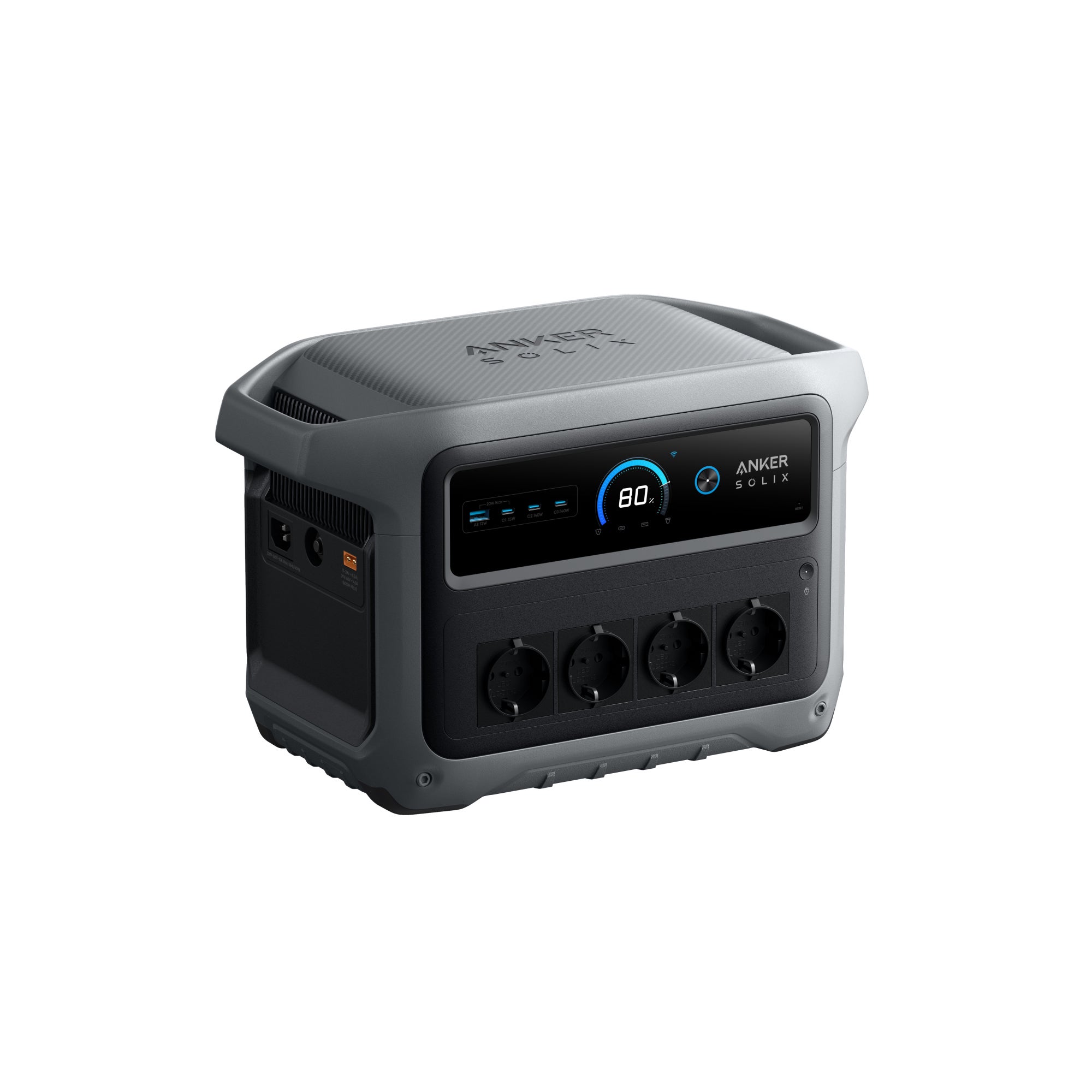 Anker SOLIX C1000X Gen 2 Estação Portátil Estação Portátil - 1024Wh, Gerador Solar 4x2000W - 3