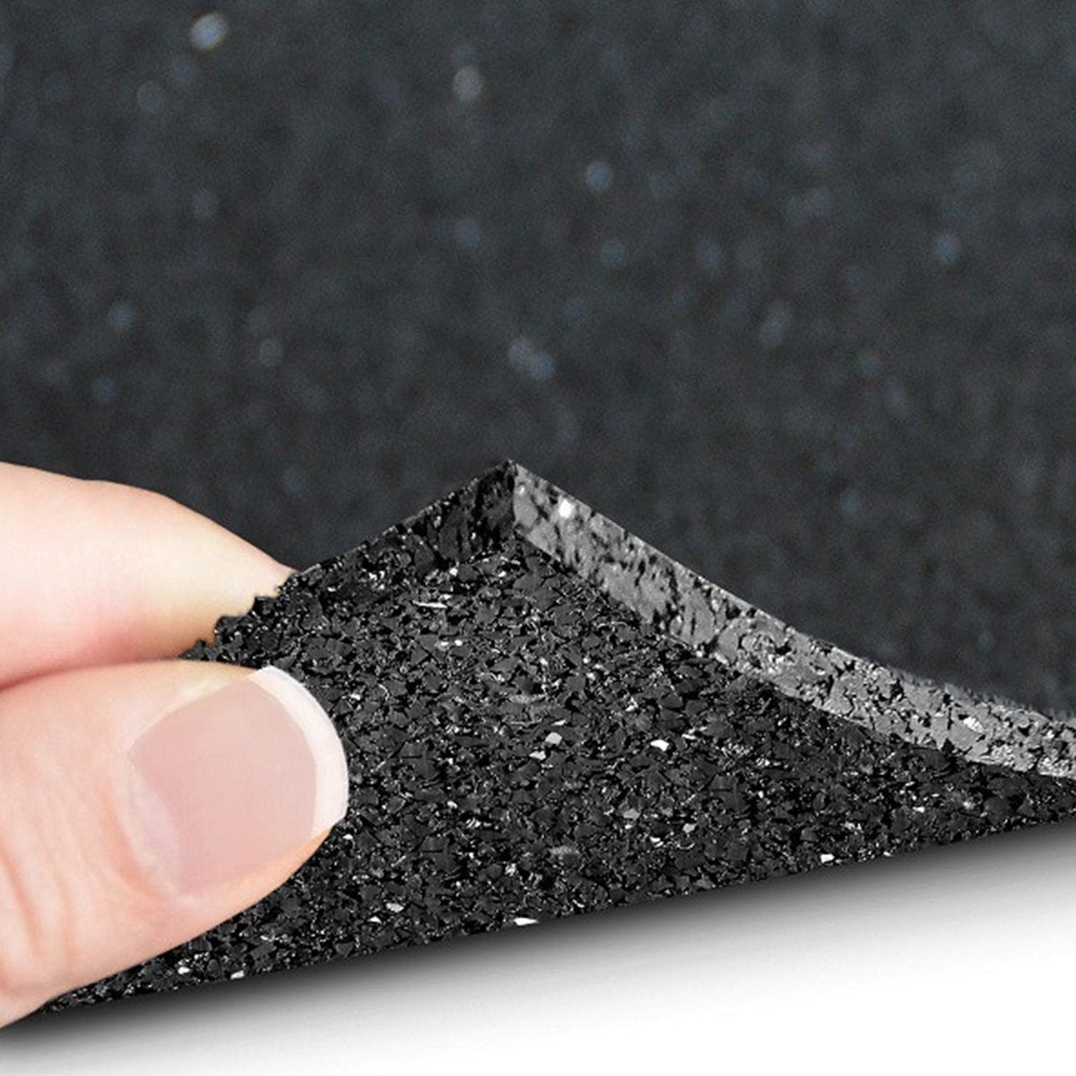 Tapis anti-vibration En caoutchouc Rôle Épaisseur : 5 mm, 150 mm Longueur: 5000 mm - 3