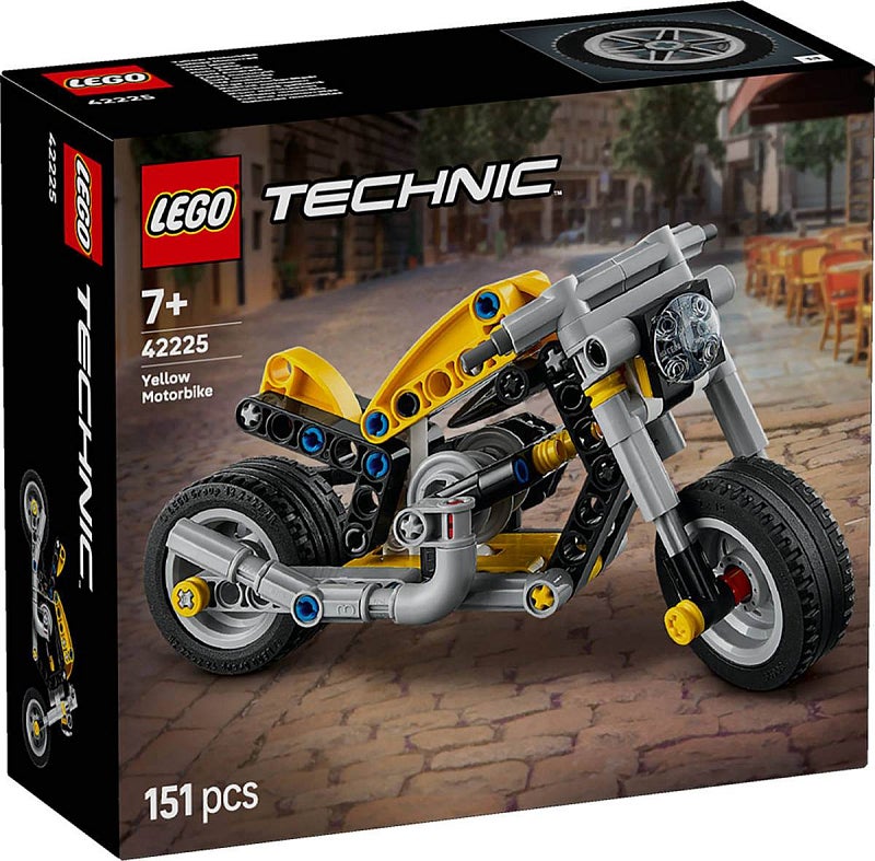 Lego Moto Amarilla 42225 - Imagen 6