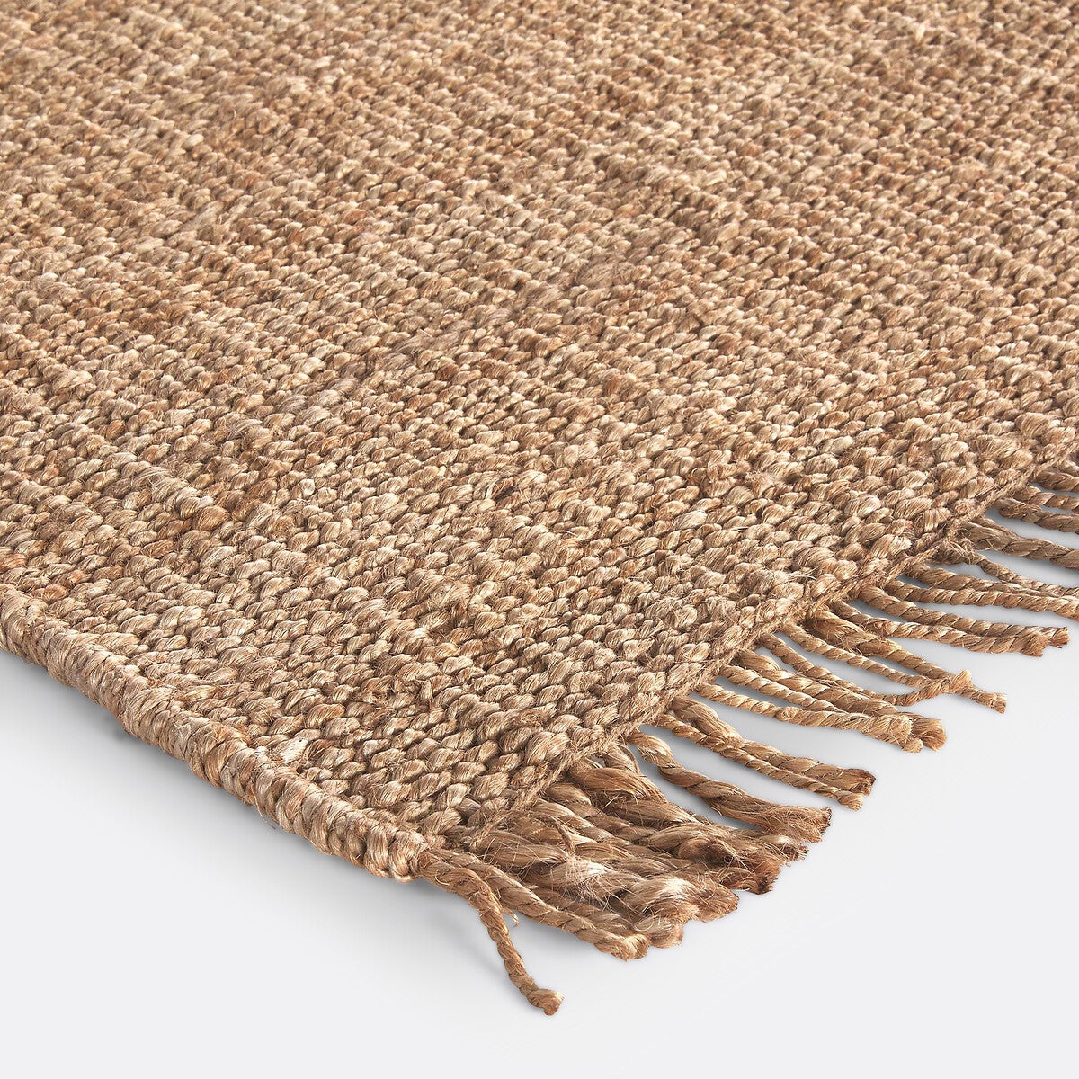 Tapis de couloir en jute, Ajan - Beige naturel - 80 x 200 cm - 4