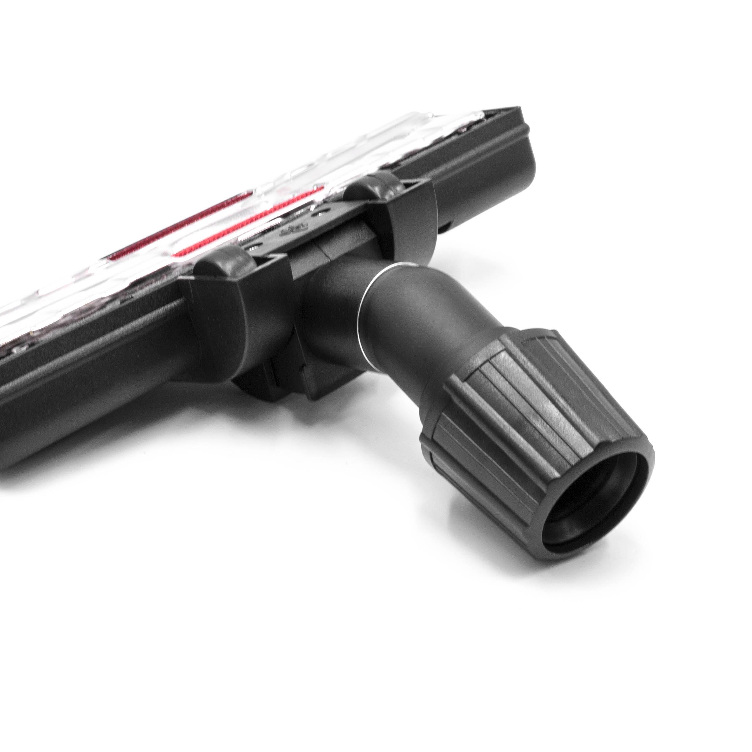 vhbw Embout pour tapis compatible avec Kärcher CV 60/2 RS Bp Pack avec connexion ronde 30 mm, 32 mm, 35 mm, 37 mm, 26,5 cm - 2