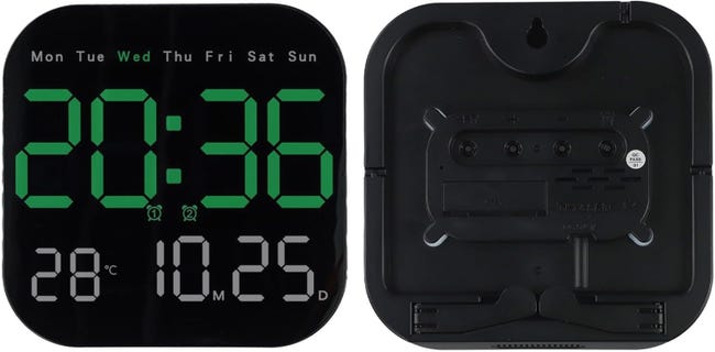 Grande orologio digale a LED con allarme e temperatura per scrivania - Cina Smart Clock e sveglia da tavolo prezzo Grande orologio digale a LED con allarme e temperatura per scrivania - Cina Smart Clock e sveglia da tavolo prezzo