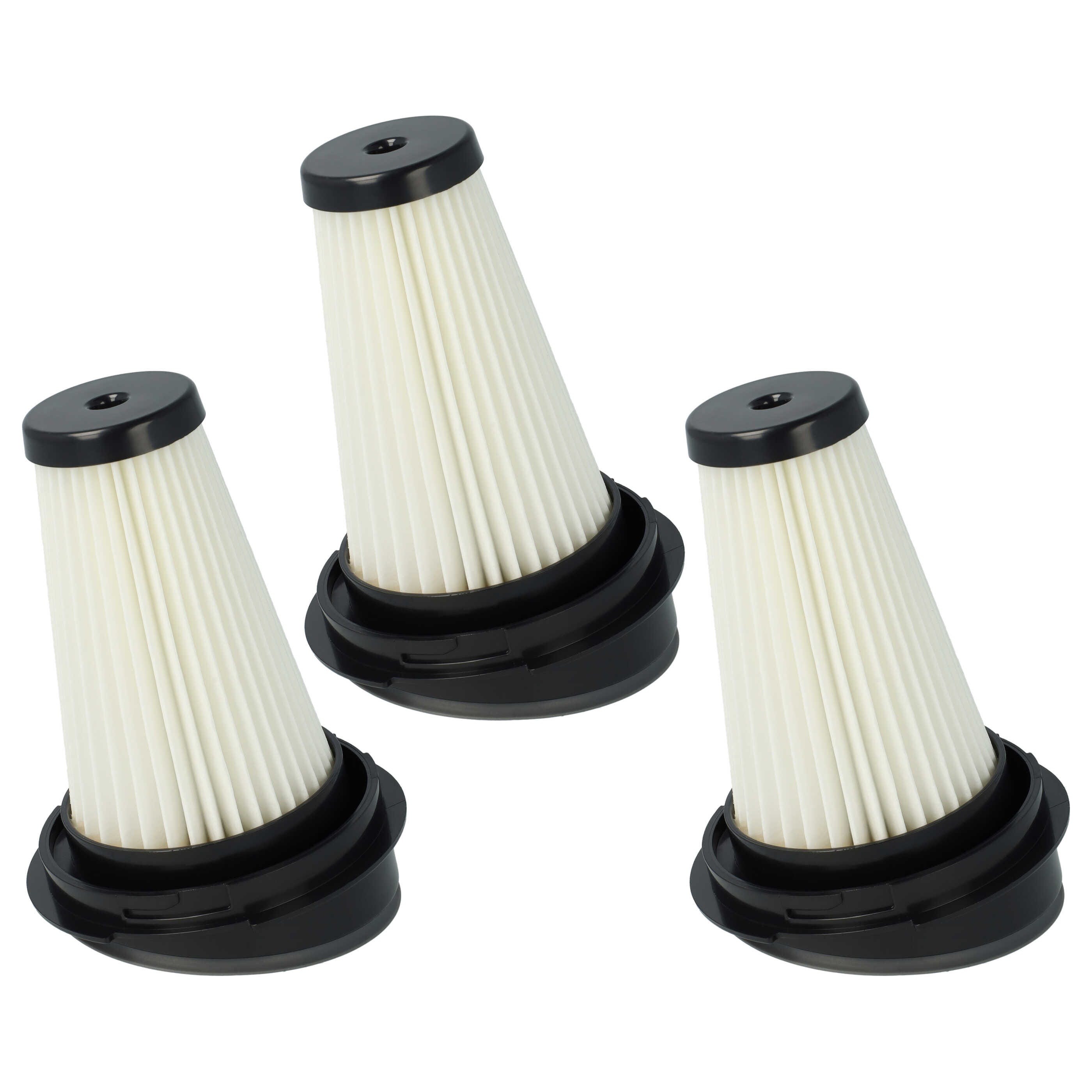 Vhbw 3x filtre compatible avec Rowenta X-Pert RH6933WO, X