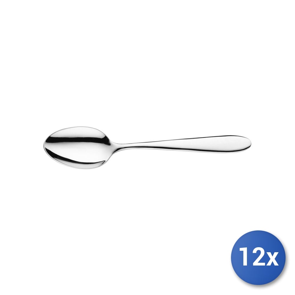 Cucchiaini, 12pcs Cucchiaini da Dolce, 19.2CM Cucchiaini Acciaio Inox