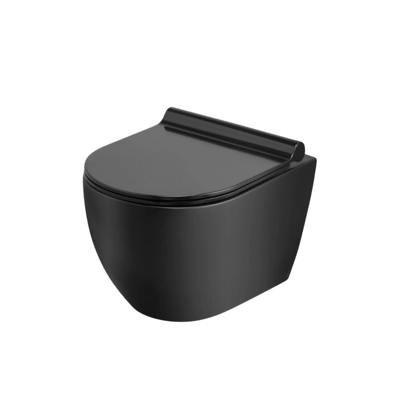 Miska WC Uptrend CANEO czarny mat, RIM 1 szt.