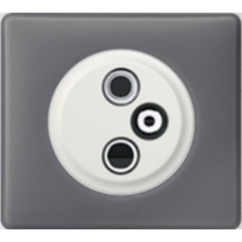 Kopp 923001081 - Presa per antenne TV/Radio/SAT Rivo