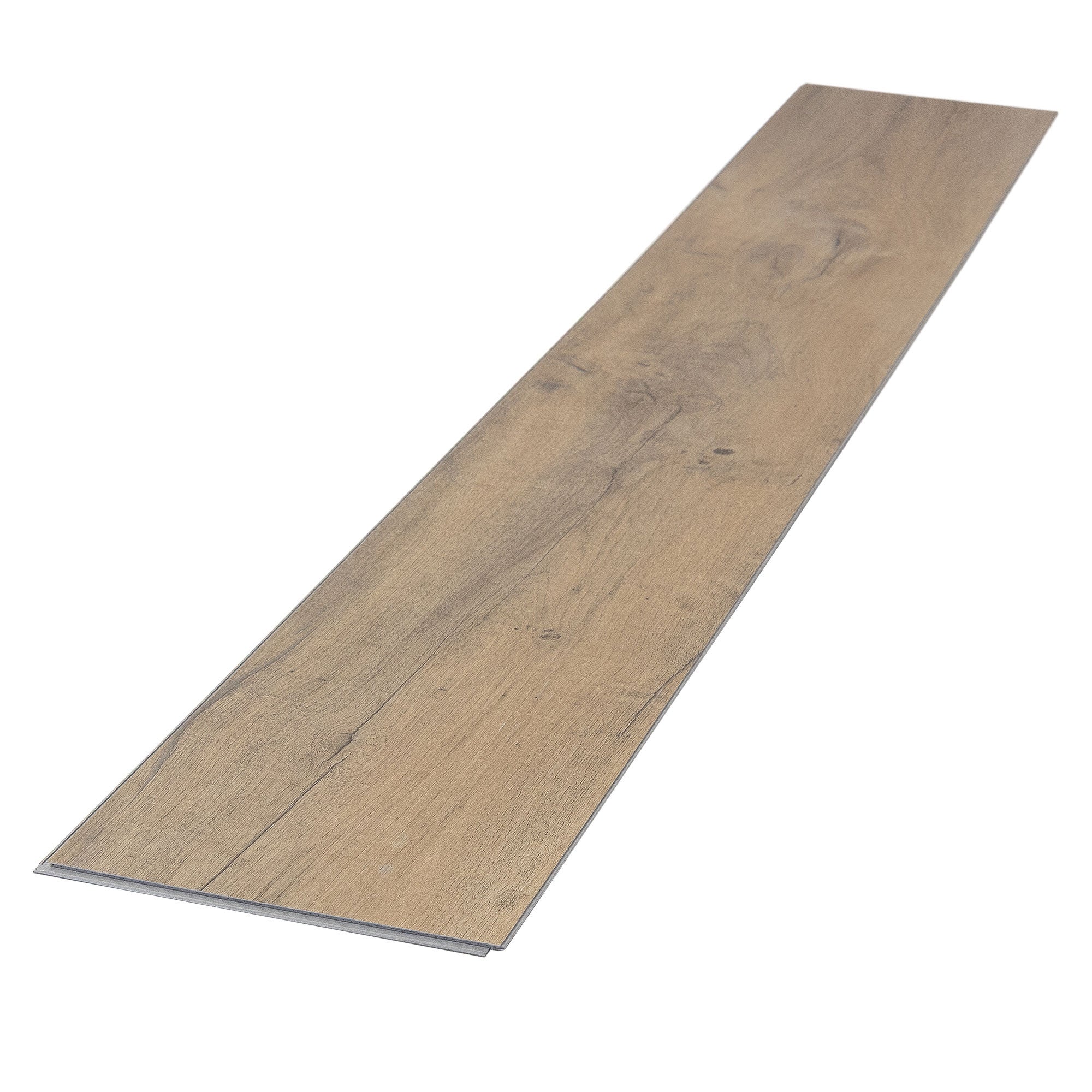 Parchet din PVC ML-Design cu sistem clic, grosime 4,2 mm, aspect lemn de stejar rustic deschis, impermeabil, 3,08 m² cu 14 plăci