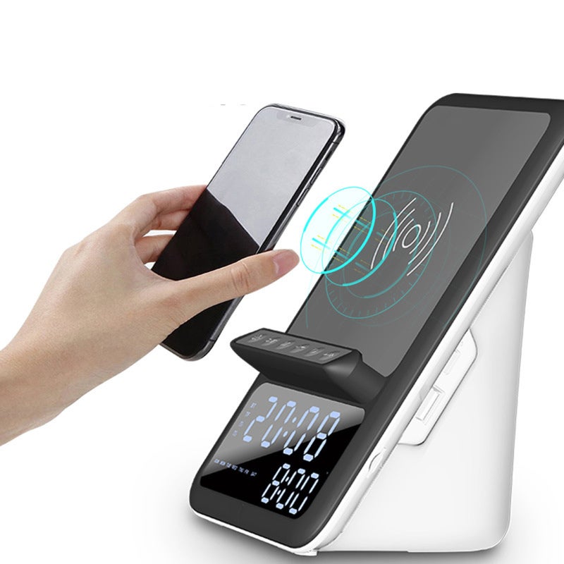 Everpertuk Sveglia con Altoparlante Bluetooth, Orologio Ricaricabile