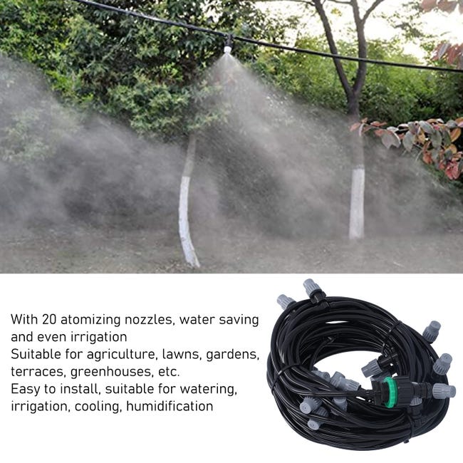 Tubo Da Giardino Estensibile Da 15 M, Tubo Da Giardino Telescopico Con Ugello Multifunzione, Set Di Tubi Flessibili Per Irrigazione | Leroy Merlin - Foto 5