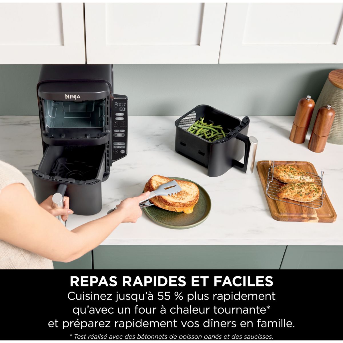 Friteuse sans huile NINJA Double Stack 7,6 L SL300EU - 6