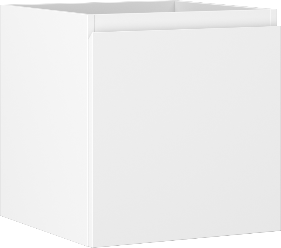 Mexen Orio szafka łazienkowa podumywalkowa 45 cm, 1 szuflada, biała mat - 91A10-04547-1-BF01