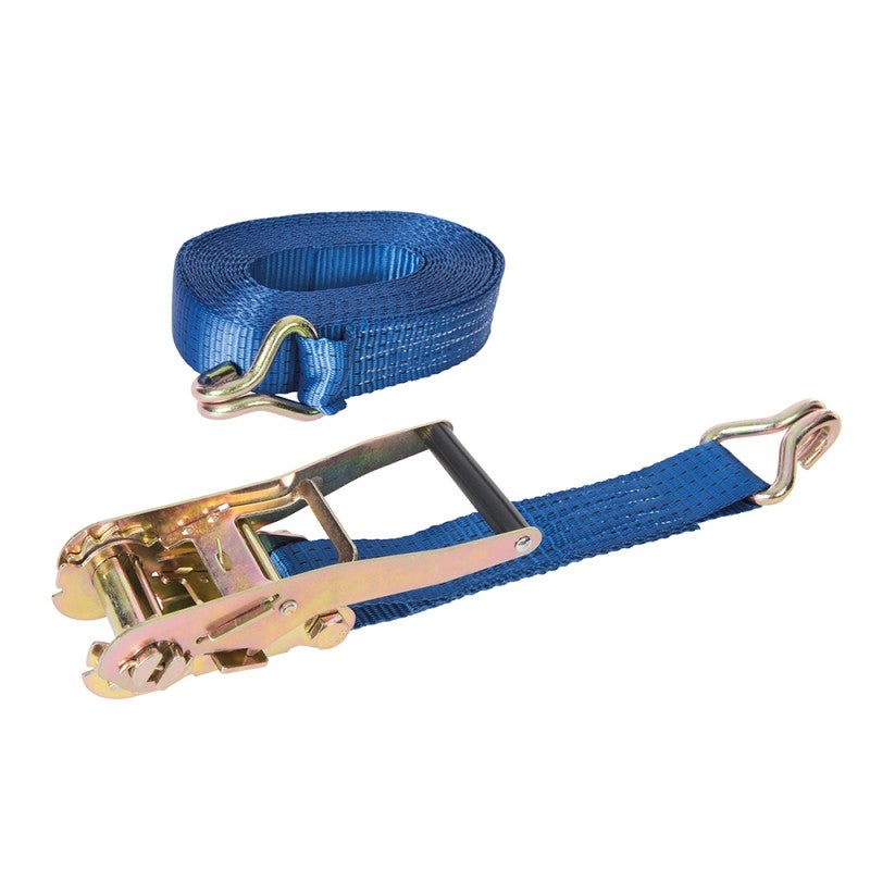 Sangle à Cliquet Draper 1000 Kg - 8m X 35mm, Bleue, Charge Lourde Fiable