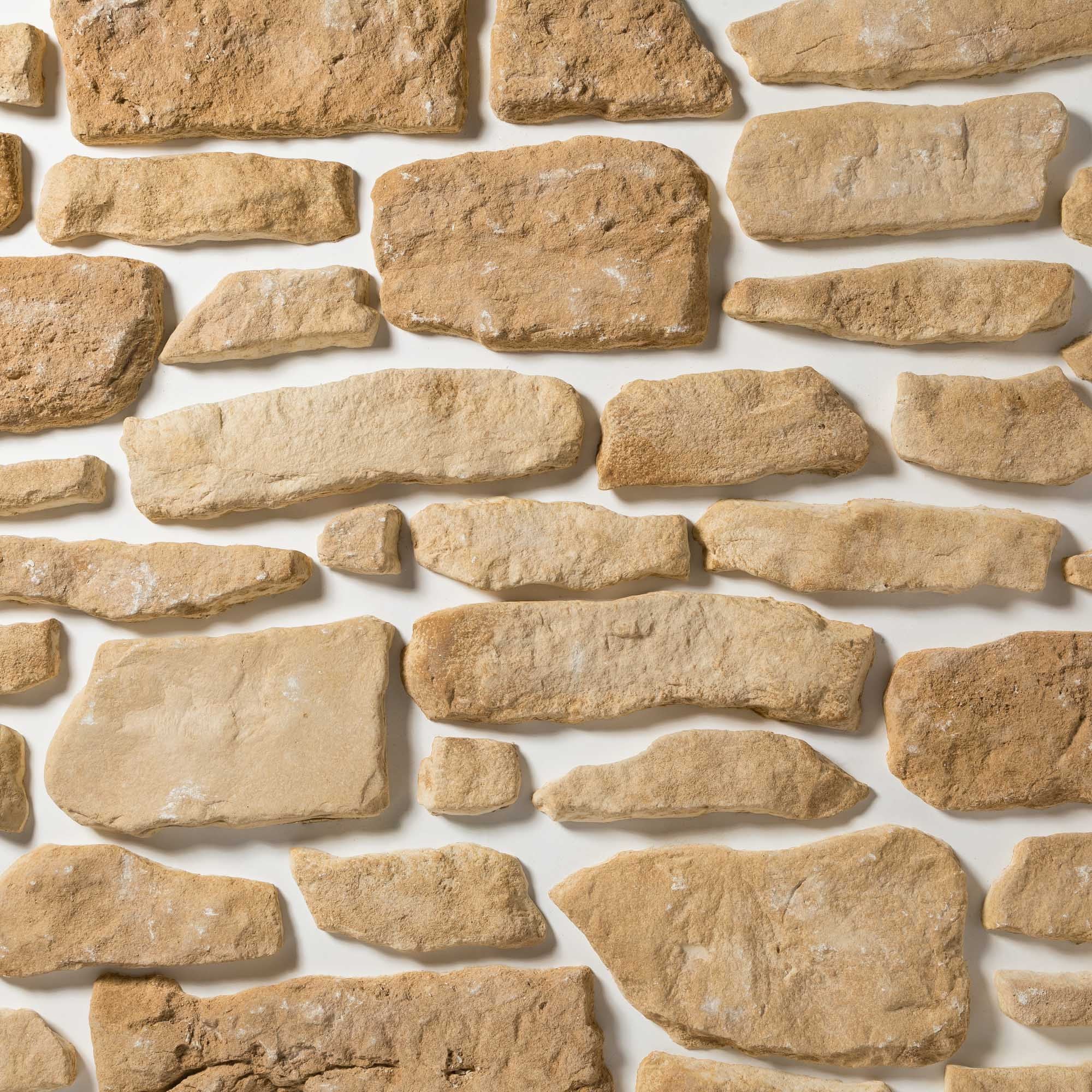 Pierre de parement extérieur Province ton cannelle (lot de 1,32 m²) - RO'MA NATURE - 2