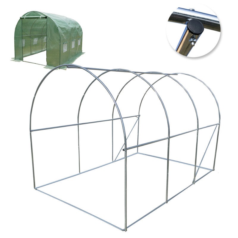 Stelaż do Tunelu Ogrodowego 4iq Group 2x3m 25mm