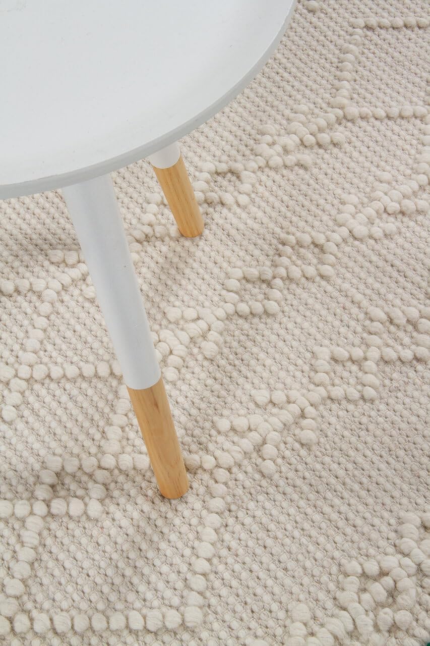 Grand Tapis Kilim Laine Tissé Main 245x176 Cm, Multicolore, Style Ancien