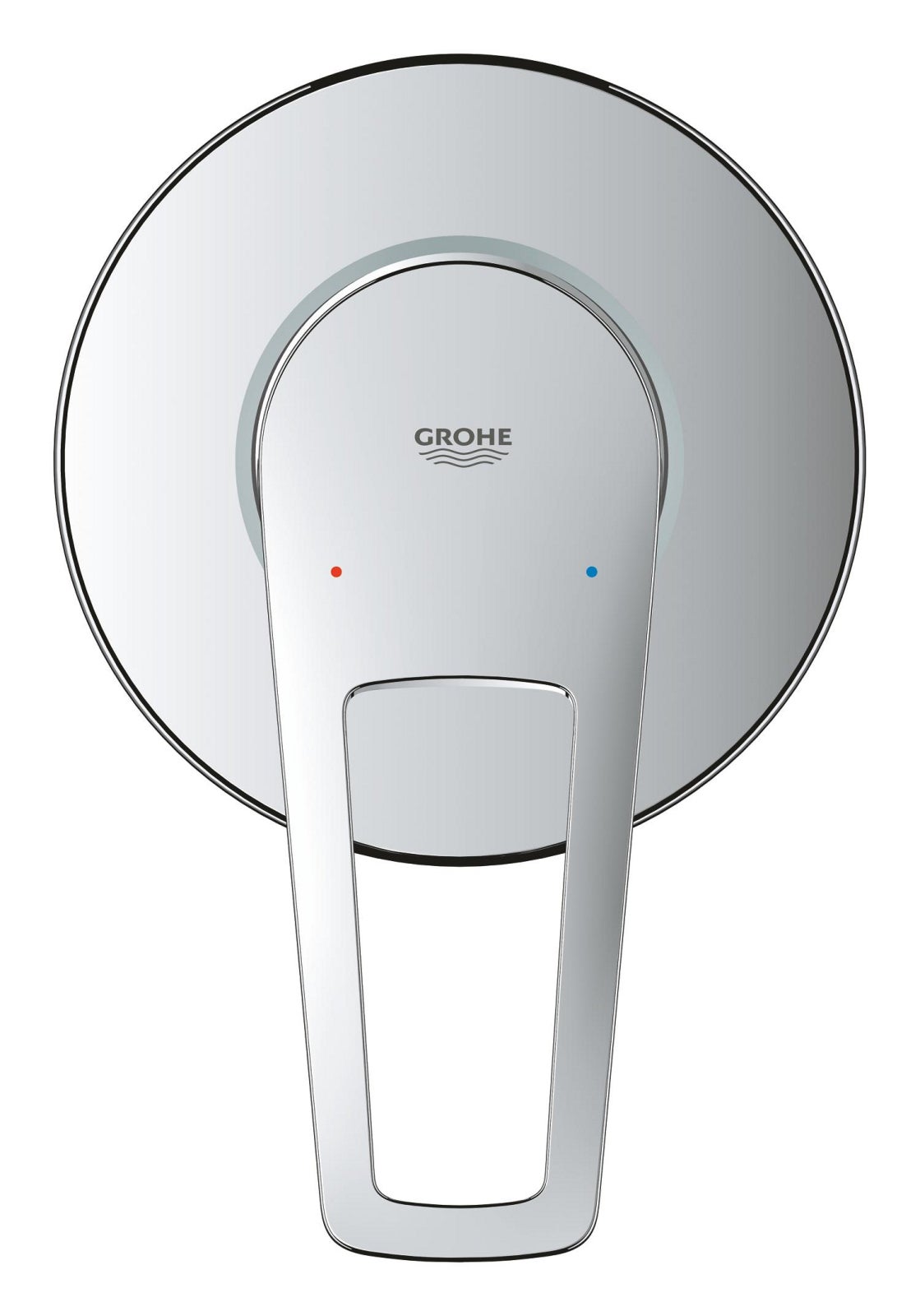 Unitate comanda Grohe 29042001, 1 bar, 105 mm, 10 mm, 1 iesiri, 1 functii palarie dus, 1/2 dimensiune racord, Crom