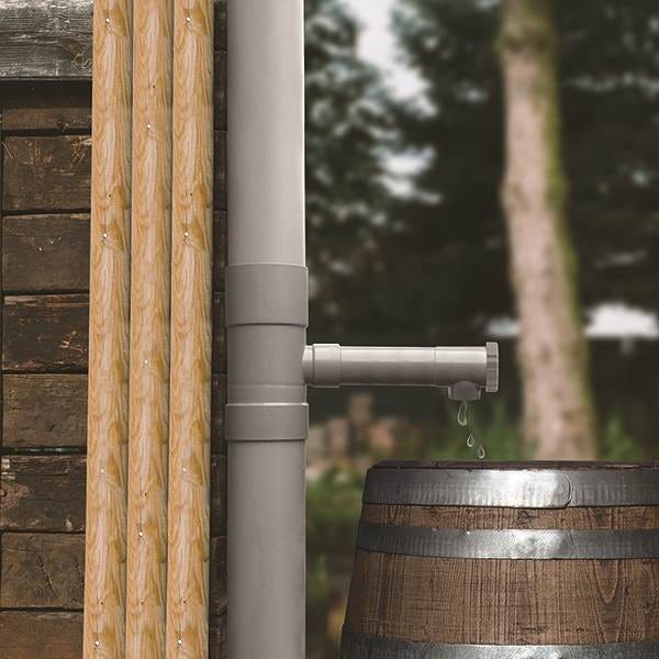 Recuperatore acqua piovana in PVC First Plast RAPF186N grigio Recuperatore acqua piovana in PVC First Plast RAPF186N grigio