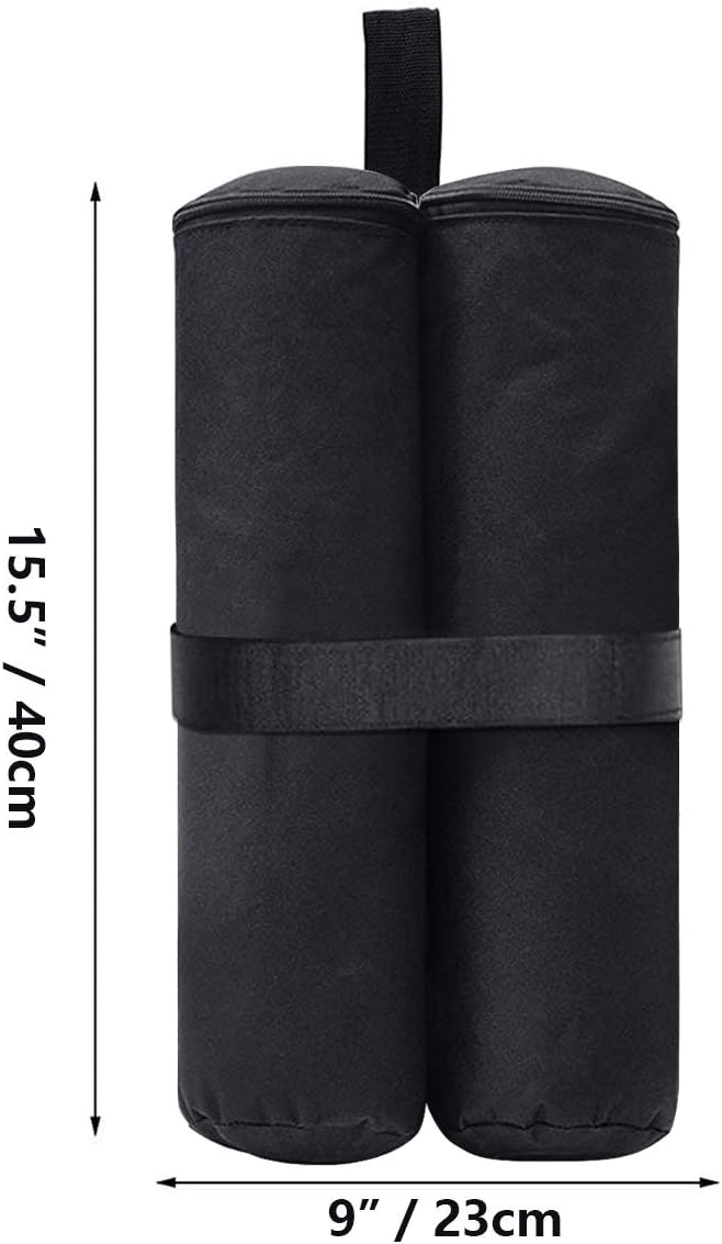 Set Di 12 Pesi Per Tende Da Esterno – Sacchetti In Tela Con Clip Metalliche, 425 G Ciascuno – Antivento E Impermeabili