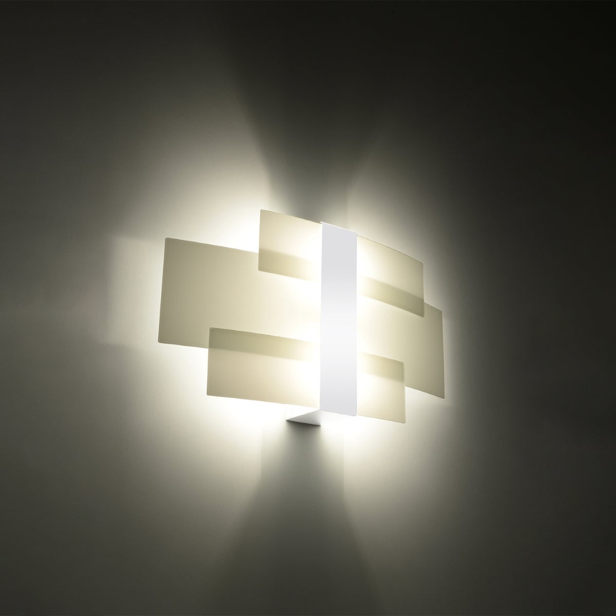 Kinkiet ZELORA biały LED 3000K - 42x7x23cm Sollux