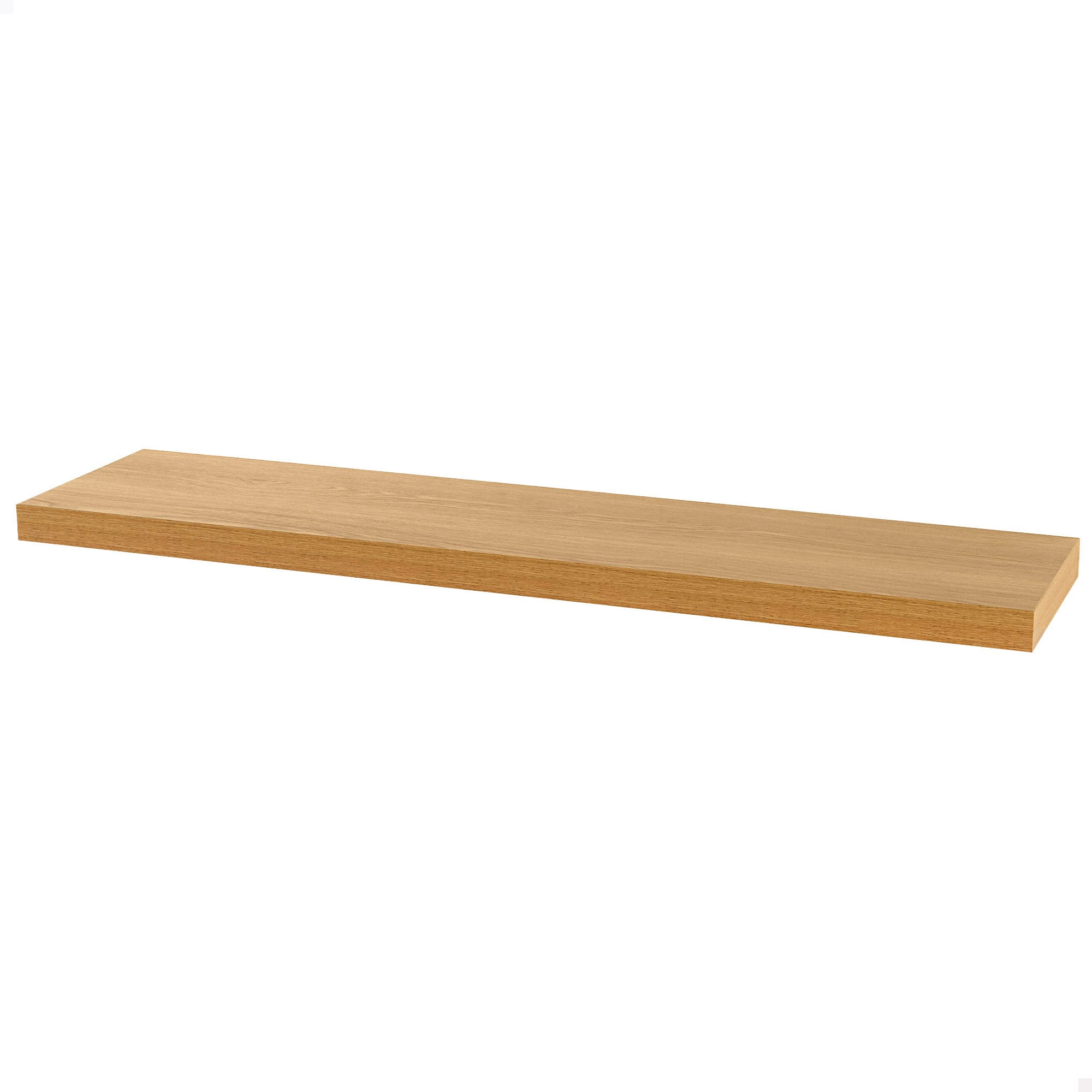 Max home estante pared madera 100x23x4 cm