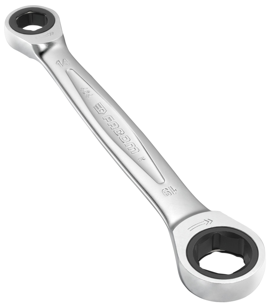 Clé Polygonale à Cliquet FACOM – Série 64 – 12 Pans – 22/24 Mm – Comme Neuve