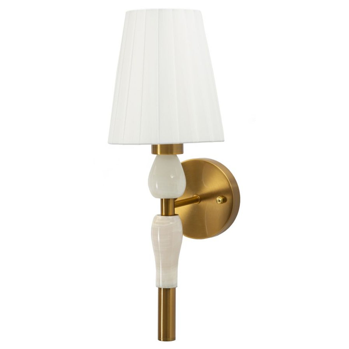 Lampa ścienna Celandine, Tkanina, Biały, Seven Design