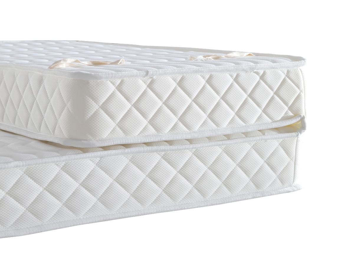 Matelas Très Ferme pour Tous BZ + Alèse 140x190 x 10 cm + Oreiller Visco - Découpe Assise 60 cm - 5 Zones de Confort - rembourrage 100 % polesther - â - 7