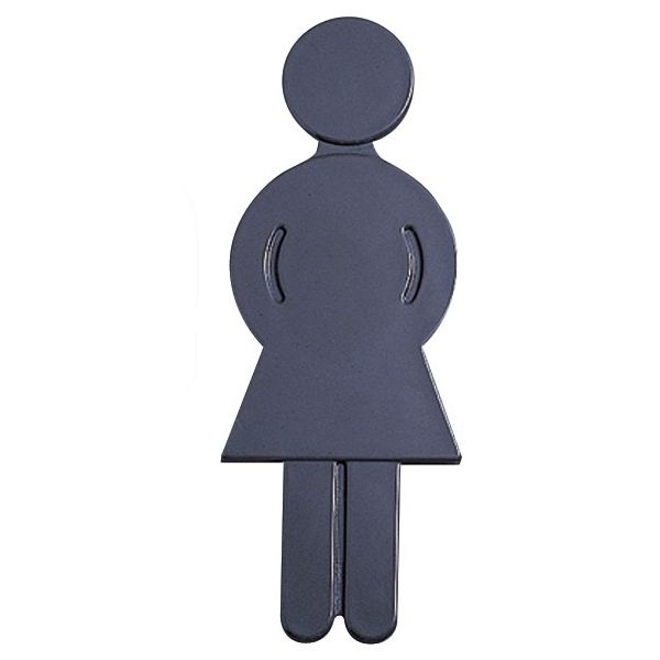 Idéogramme nylon handicapé pictogramme 4 noire - NORMBAU - 2510040 - 2