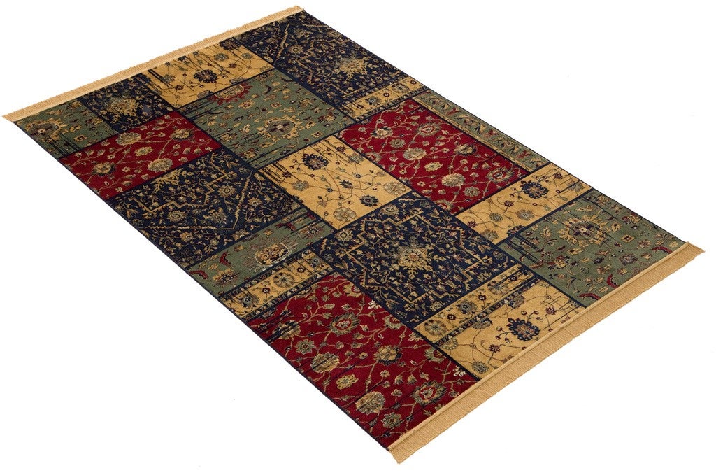Nowy nowoczesny dywan z krosnem mechanicznym - 140x95 cm