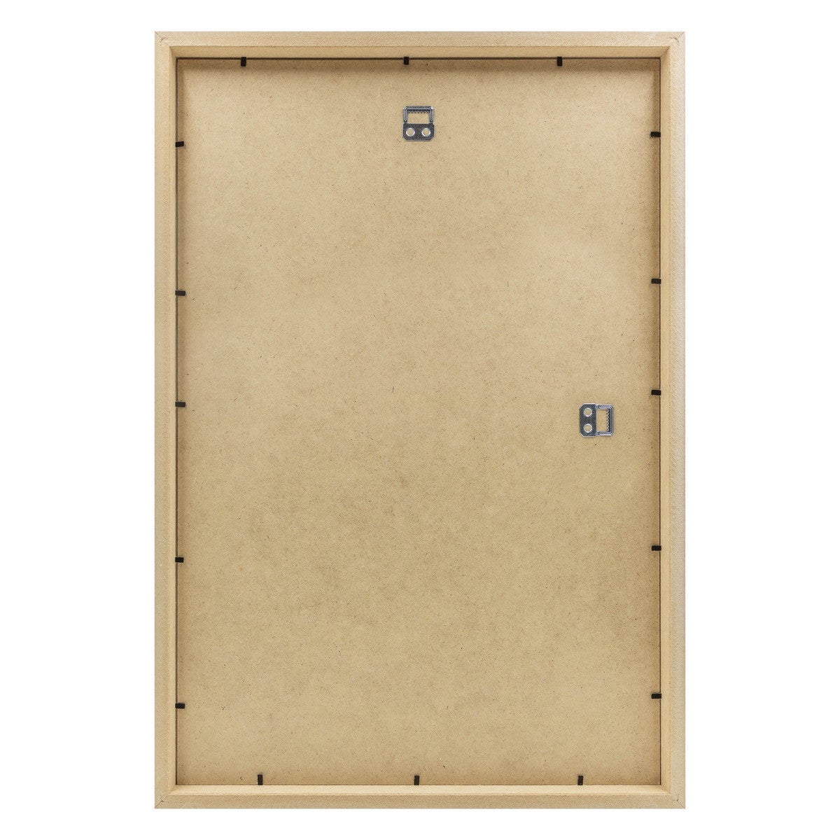 Americanflat Cadre Photo Aluminium 40x60 Cm Noir - Avec Ou Sans Passe-Partout Verre Antichoc
