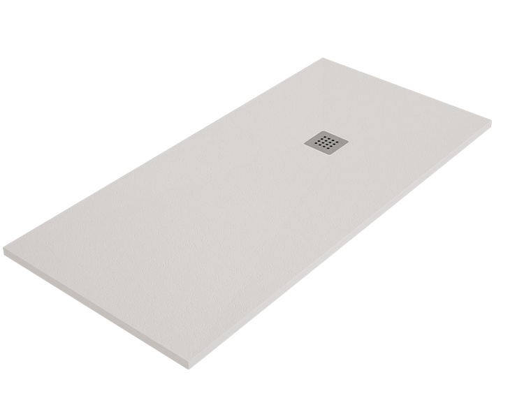 Cădiță de duș ARDESIA 75x180 cm Nisip grătar din oțel
